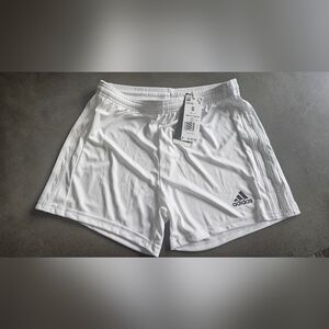 NWT Adidas Women's Athletic White Shorts Sz S